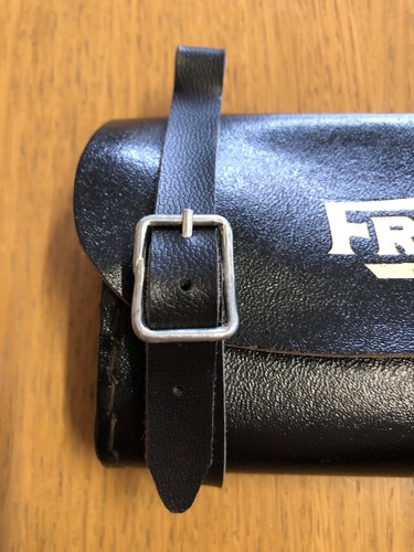 Borsello Sottosella FREJUS VINTAGE Saddle bag. Borsa Sella Eroica Road Bike. - Imagen 6 de 18