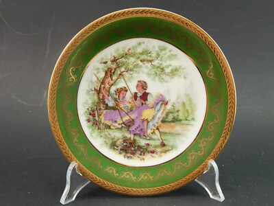 Precious Decorative Plate Porcelain Limoges P PASTAUD Painted by Fragonard
