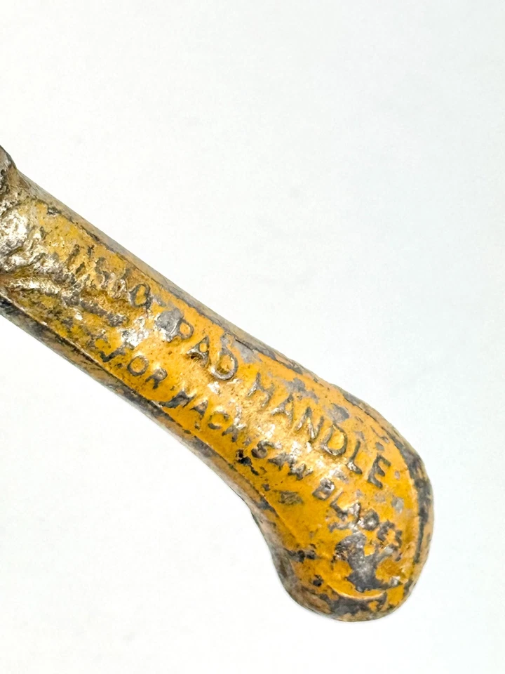 Vintage 1950s Eclipse No.12 Pad Saw Handle – Hacksaw Blade Tool Prop UK - Image 2 of 4