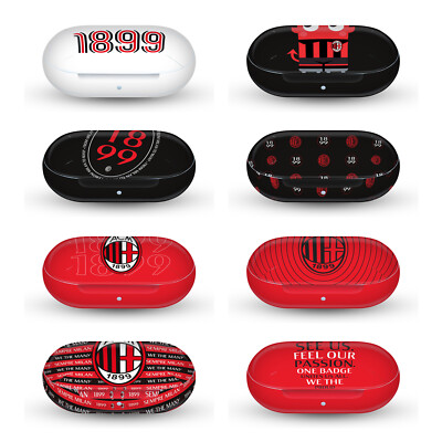 OFFICIAL AC MILAN ART VINYL STICKER SKIN DECAL COVER FOR SAMSUNG BUDS