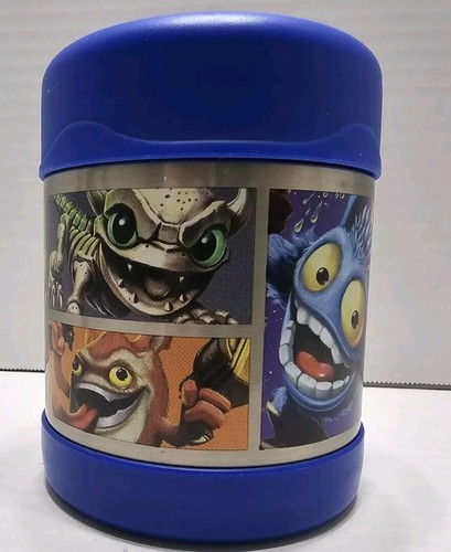 Skylanders Thermos Brand 16 oz 2 Cup Capacity 4.25” Tall for Lunchbox/Bag - Picture 3 of 10