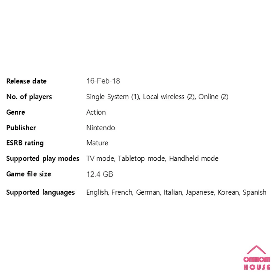 Nintendo Switch Bayonetta 2 [English, Japanese, Korean] Package Ver. - Image 2 of 4