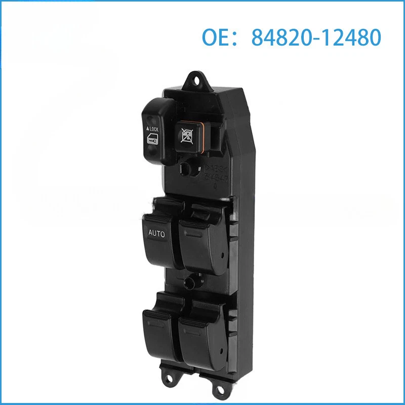 Interruptor maestro de ventana eléctrica del lado del conductor nuevo Toyota RAV4 2001-2005@ Foto 4 de 4