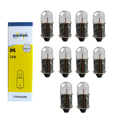 10x Narva 17131 12V 4W BA9s Tachoglühbirne Glühlampen Glühbirne Kugellampe  N24w