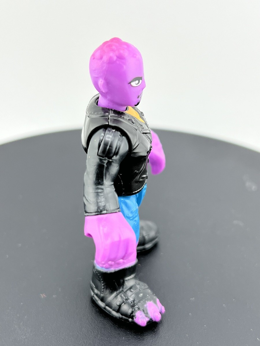 Imaginext Purple Mutant Alien Man with Fire hydrant Action Figure