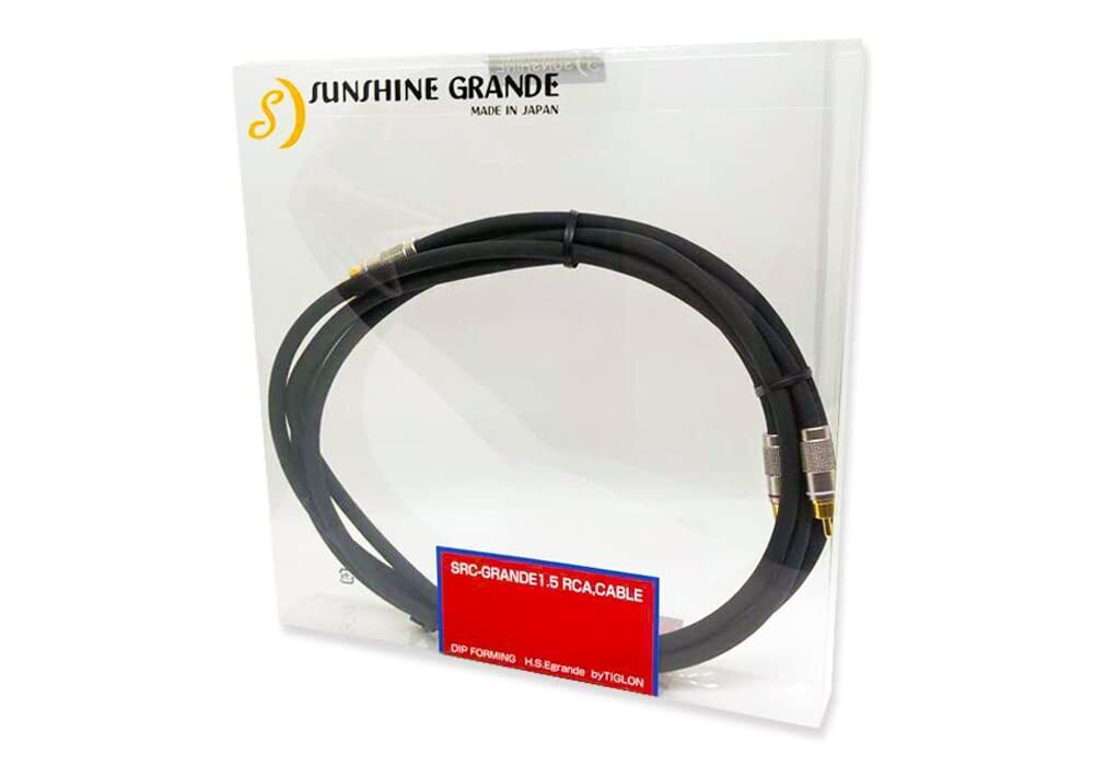 SUNSHINE RCA cable 1.5m/pair male-female SRC-GRANDE1.5 SUNSHINE RCA cable 1.5m/pair male-female SRC-GRANDE1.5