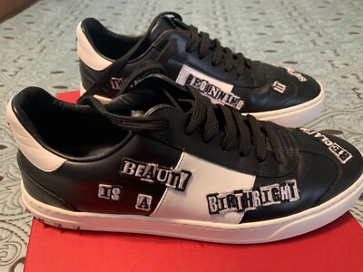 Valentino Garavani  Women's Sneakers size EU 41 pre-owned Black white Orig. $945