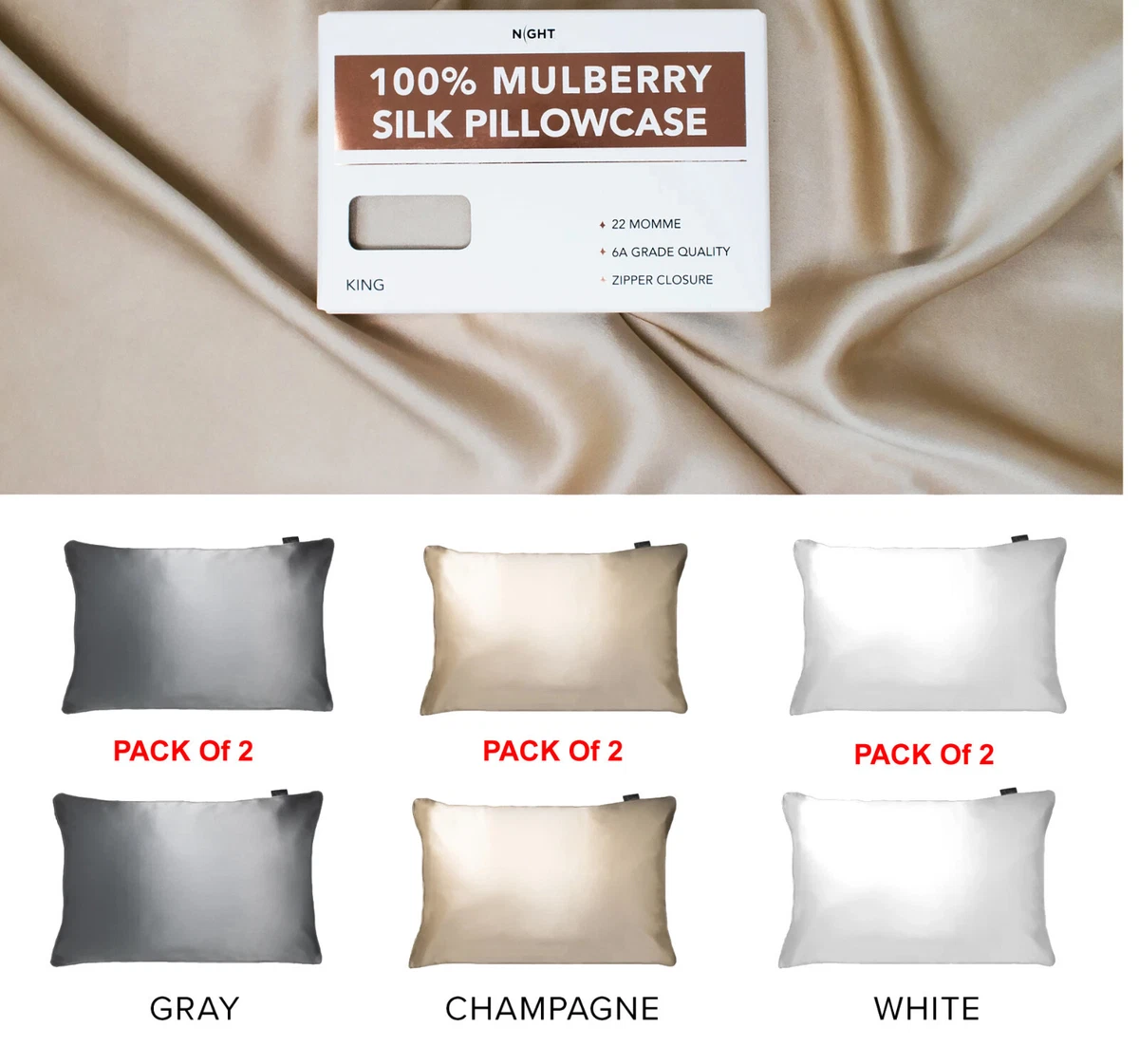Silk hair cheap pillowcase