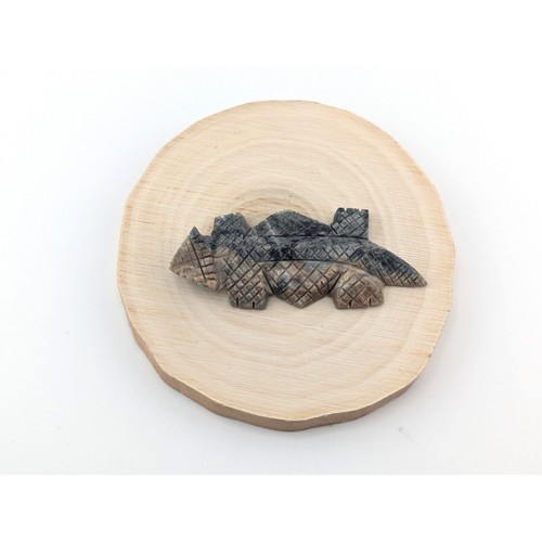 Zuni Animal Fetish - Handmade Horned Toad Signed Native American Spirit Animal - Picture 7 of 8