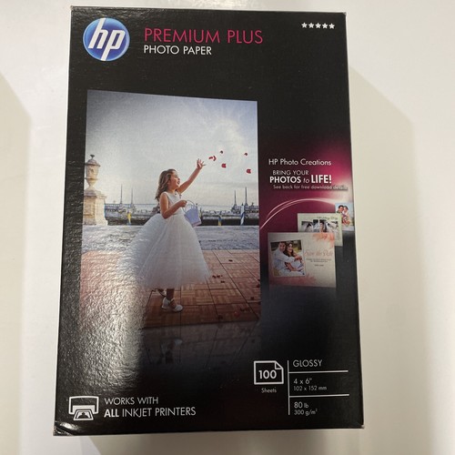2 HP Premium Plus Photo Paper 4 x 6 Glossy 100 Sheets ea. All Inkjet Print - 第 3/3 張圖片