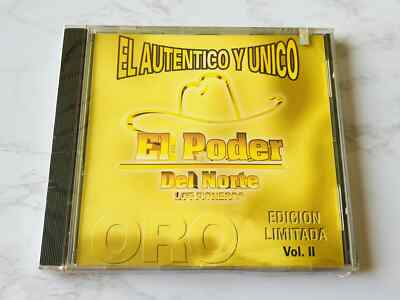 El Poder Del Norte El Autentico Y Unico Vol. II CD SEALED! ORIGINAL 1999 NEW!