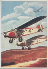 1935 Italian Aviation Post Card, Mint (52709)