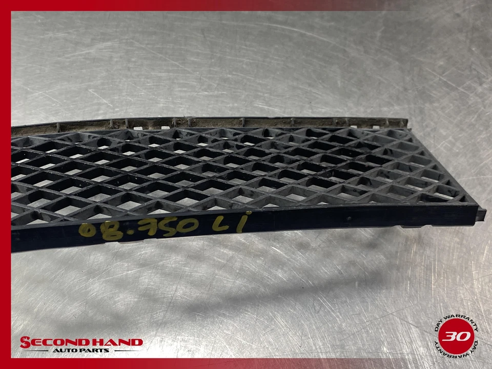 BMW 750Li E66 2006-2008 parachoques delantero parrilla inferior centro 51117135573 OEM Foto 2 de 4
