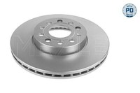2X Meyle 183 521 1045/PD Bremsscheibe FüR Audi Seat Skoda VW