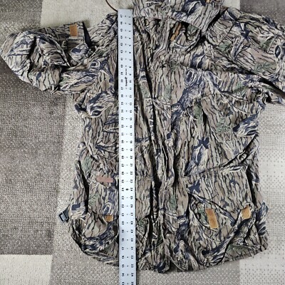 VTG Columbia Mossy Oak Hunting Jacket Men XL Camo Omni Tech