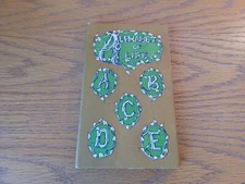 Alphabet Of Life Solar Forst 1968 Hardcover Dust Jacket Peter Pauper Press