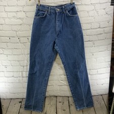 Wrangler Western Cowgirl Jeans Womens 12 x 32 High Waisted Vintage Made in USA