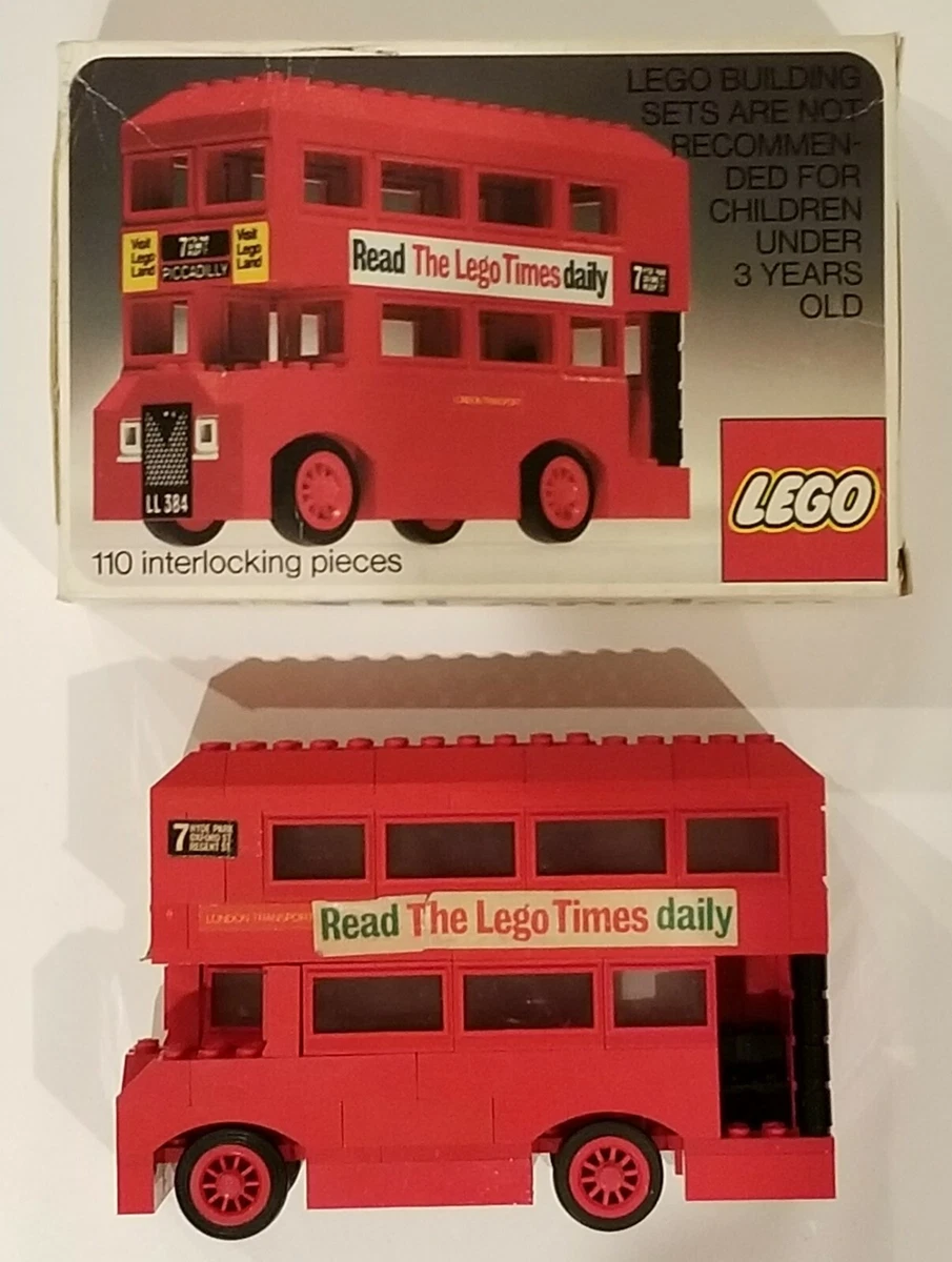 Lego 760 Vintage London Bus with Nice Box - Complete , No | eBay