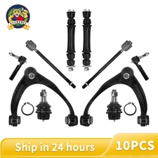 10pc Front Control Arm Ball Joint Sway Bar kit for GMC Sierra 1500 Yukon 07-2013