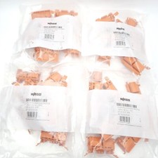Lot Of 40 Wago 222-500 Mounting Carrier Terminal Blocks For 2/3/5 Conductors