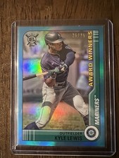 2021 Topps Big League - Award Winners Kyle Lewis #270 Electric Blue