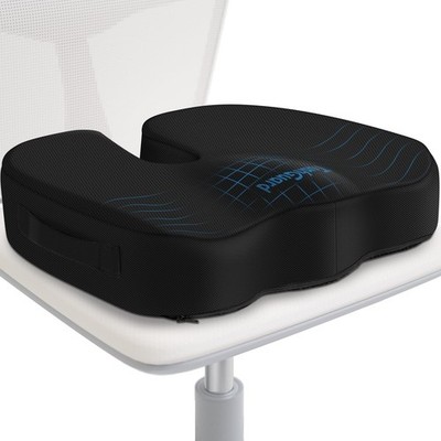 Seat Cushion for Office Chair Memory Foam Non-Slip Desk Seat Cushion Back, Co...