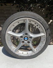 Single Genuine BMW Z4 E85 18" Style 108 Front Alloy Wheel 8J 6758194 BBS Split R
