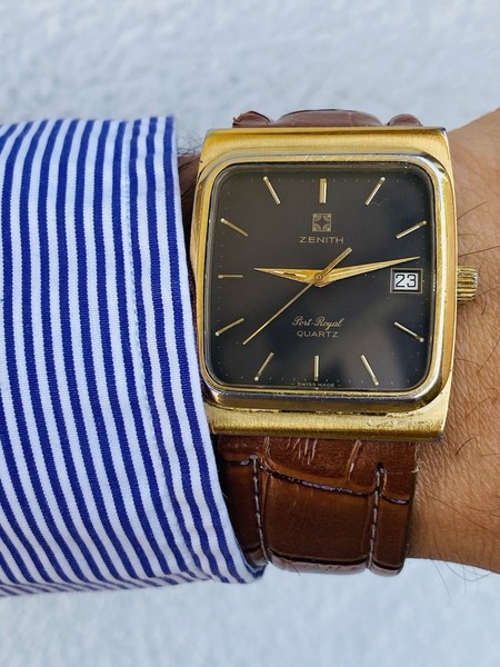 Zenith Port Royal vergoldet - PortRoyal selten - Ref. 20.0020.490 / 20.0020.495