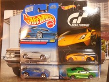 HOT WHEELS LAMBORGHINI LOT 4 COUNTACH 25TH DIABLO REVENTON GALLARDO LP 570-4 SUP