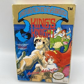 King's Knight - Nintendo (NES) - With Box - Very Good Condition