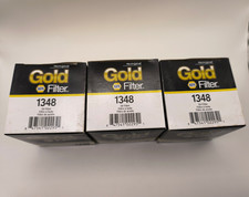 3x Napa Gold 1348 Oil Filter 3416 Thread Fits Toyotachryslerjeepfordmazda 3x Napa Gold 1348 Oil Filter 3416 Thread Fits Toyotachryslerjeepfordmazda