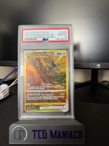 Pokémon Crown Zenith Dialga GG68 FA Secret Galarian Gallery PSA 10 Gem Mint