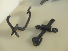 iron Door Thumb Latch Lock Lever Handle Old Gate WC Barn Antique STYLE 8"H