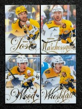 2025-26 UD Flair Hockey Matthew Wood Weisblatt Josi #188 Nashville Predators