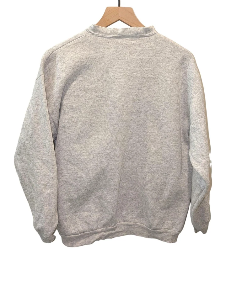 Sudadera Calabaza Halloween Truco o Trato Años 80 De Colección Tultex Hecha en EE. UU. Grande Foto 2 de 4