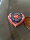 Handmade Mexican leather Heart Shaped Jewelry Box 5” — photo 2