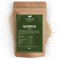 500 G Quinoa – Weiß – Pseudogetreide - Glutenfrei - Quinoa-Samen - Taste Market