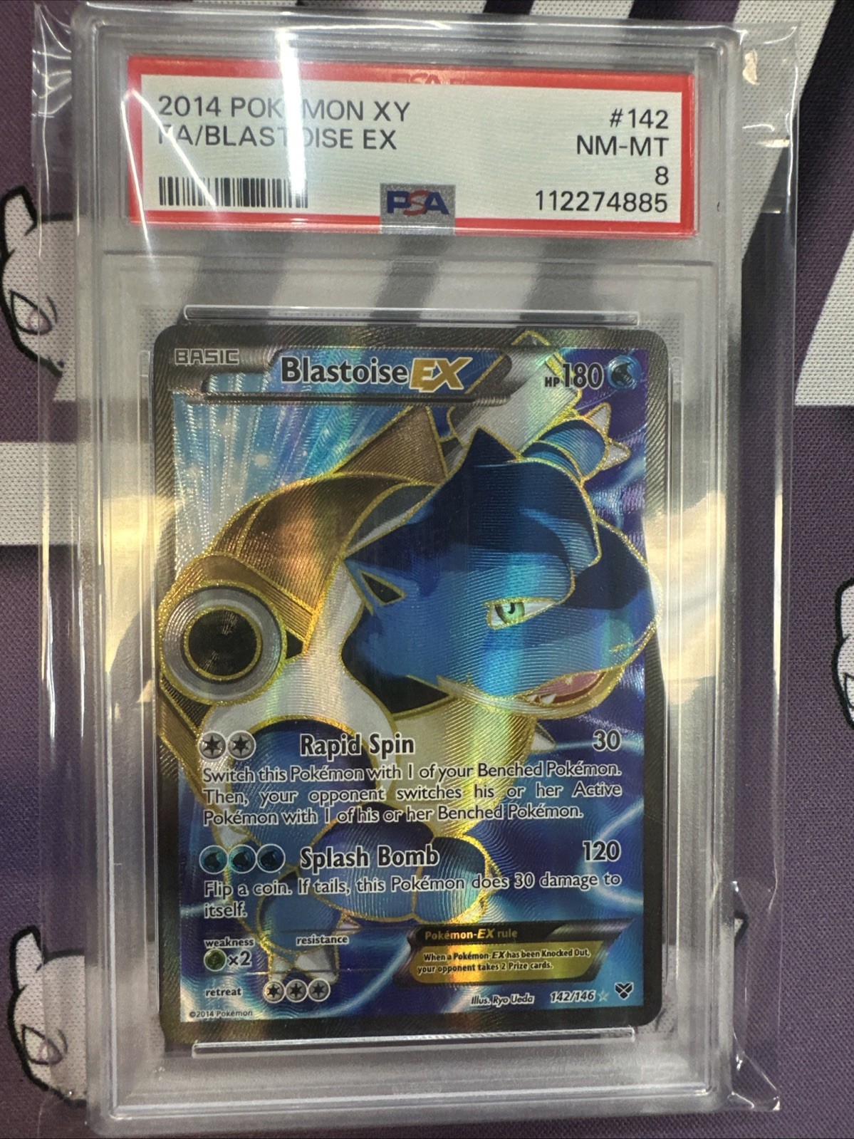 Blastoise ex 2014 XY #142/146 Holo (Full Art) Price Guide - Sports