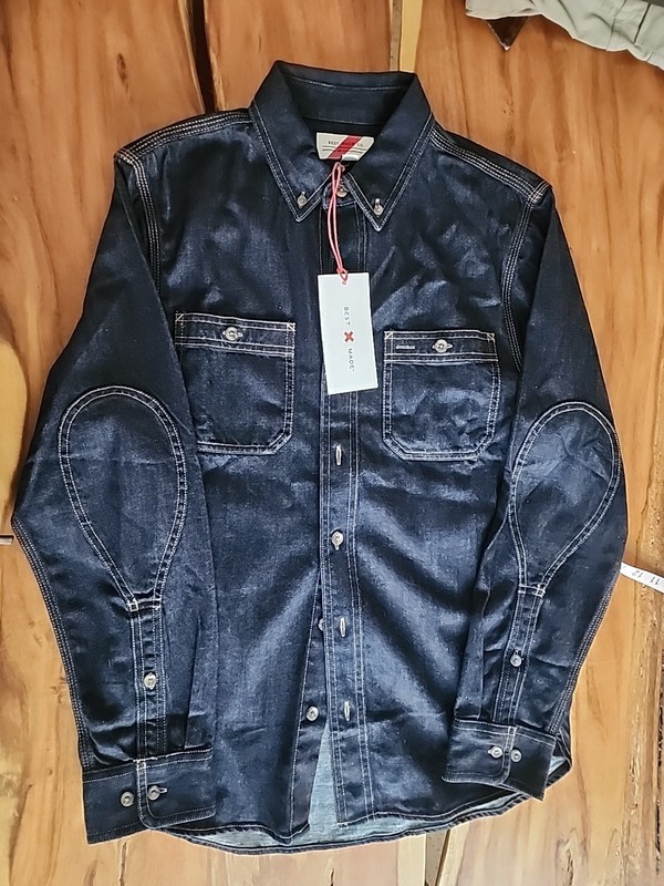 Best Made Button Down Denim Shirt Size XS