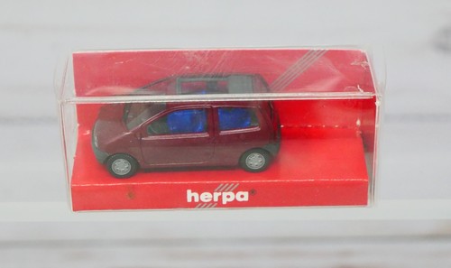 Herpa 031516, Renault Twingo techo abierto cupé de 2 puertas, rojo, escala 1/87 HO | Zustand: New