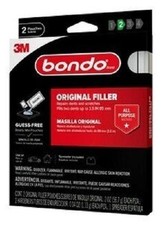 Bondo Original Filler OR-2PK-ES, Ready Mix Pouches, 2 oz-1EA