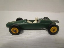 Lesney Matchbox Lotus F1 Racing Car Model 19 Circa 1965-1969 Yellow Hub Wheels