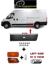 Fit Fiat Ducato 2006-2024 Left Side Protective Moulding Strip Trim 81 x 19cm New