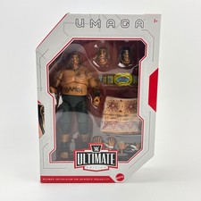 WWE Ultimate Edition Umaga Action Figure Samoan Bulldozer With IC Belt  New