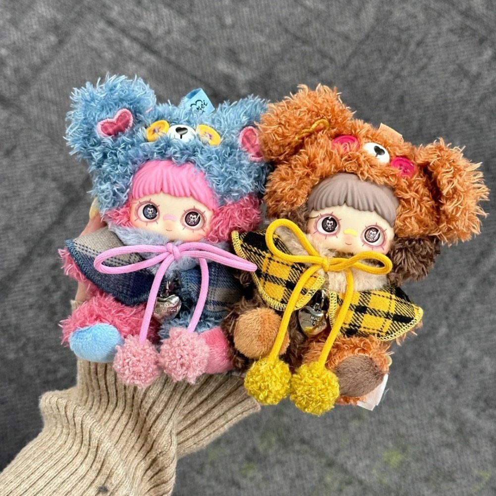 Maymei-Tiny Bear Cookie Series Plush Pedant Figure Confirmed Blind