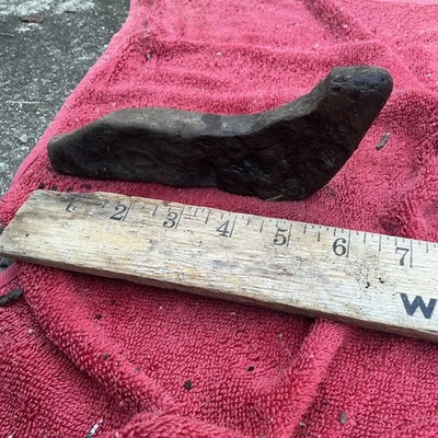 Ancient Stone Hand Tool/animal Effigy Artifact