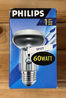 Bulk - 120 pcs PHILIPS SPOTONE R63 230V E27 ES light bulb 043665xx - PHILIPS OEM