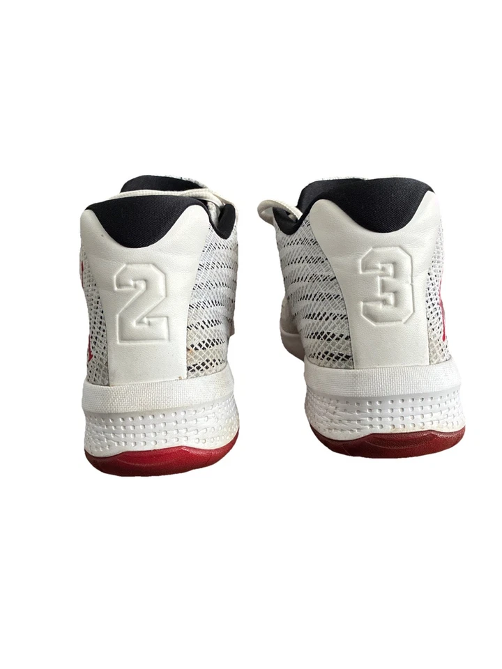 Jordan B.Fly Mid White 健身房红色男式 2016 年 9.5 码 — 第 4/4 张图片