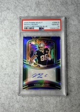2020 Panini Select - Signatures Maxx Crosby #SI-MCR Blue Prizm /99 (AU)