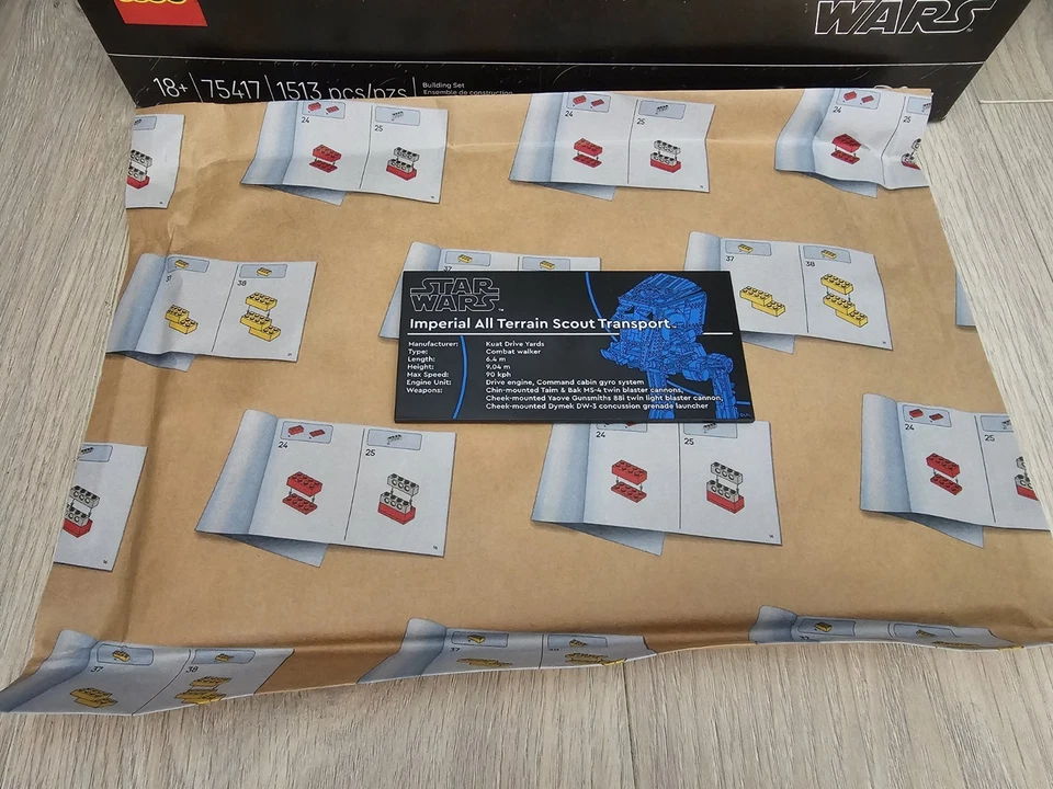 LEGO Star Wars: AT-ST Walker (75417) Ultimate Collection Series UCS - NO MINIFIG - Image 2 of 4